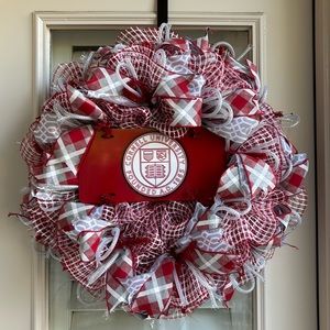 Beautiful Cornell University wreath.